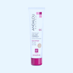 Andalou Naturals 1000 Roses® CC Cream Color + Correct Sheer SPF 30, Sheer  Beige | Thrive Market